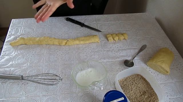 Ореховое печенье шарики. смотреть онлайн