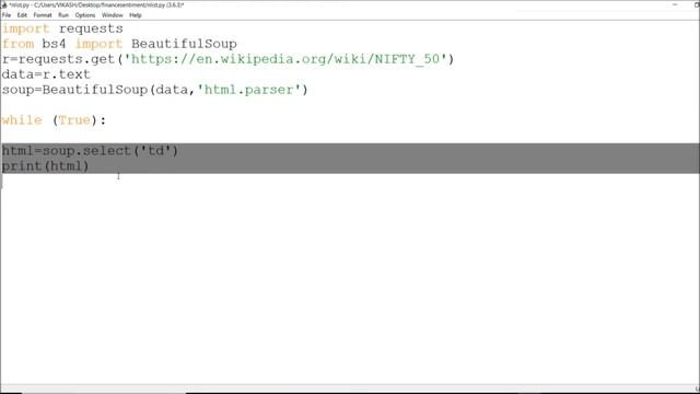 WebScraping with the Help of Python Requests & BeautifulSoup
