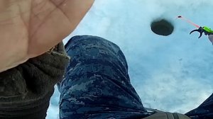 Одиночная рыбалка на таёжной речке \ Завершение сезона твёрдой воды