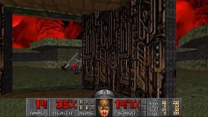 Doom 1 - Final Boss Spider Mastermind & Ending