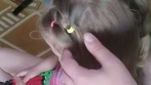 Детские прически / коса с резиночками/очень легкая прическа для девочек/