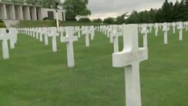 American Battle Monument Cemetery in Henri-Chapelle, Belgium смотреть онлайн