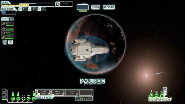 Прохождение FTL на Hard: Kestrel (1/8)