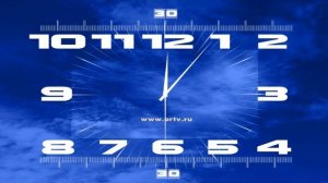 Часы ОРТ/Первого Канала (01.10.2000 - 31.05.2011) Вечерние, Скринсейвер