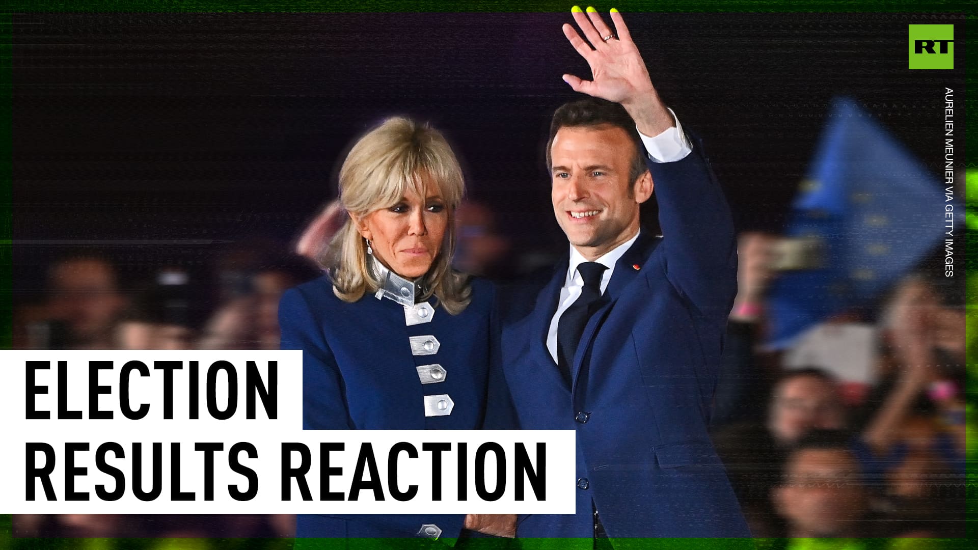 Violent protests erupt across France as Macron wins election смотреть онлайн