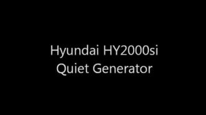 Hyundai HY2000si Portable Generator