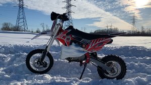 Как утеплить карбюратор на питбайке и зашиповать моторезину на bse mx 125