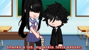 does it still hurt? ? |Ayano x Taro/Gacha club/yandere simulator /Taro x Ayano/ AU/NOT OG