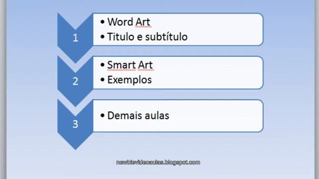 Power Point 2010 (aula 5) para iniciantes - Gráficos, Word Art e mais смотреть онлайн