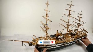 OcCre - Amerigo Vespucci 1:100 - Paso a paso 33