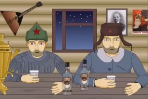 Водка, медведь, балалайка