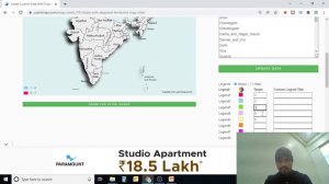 How to make custom editable maps country / State / District-wise with color