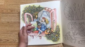 НАЧИНАЮ 3 НОВЫЕ РАСКРАСКИ| ЛЕСНАЯ ДЕВОЧКА| Dream rooms| Fairy Tales
