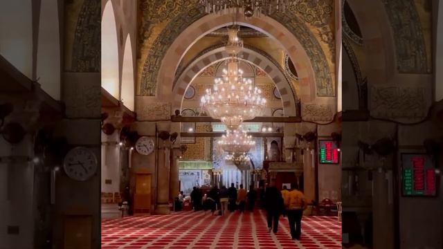 Мечеть Аль Акса 🕌 🤲 🇵🇸Расположенная на ХрамовойГоре Иерусалима Палестина