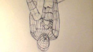 Human Body Sketch - Spider Man