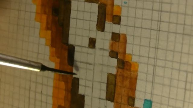 ❒ Портрет Димаша из квадратиков ❒ PIXEL ART на бумаге смотреть онлайн