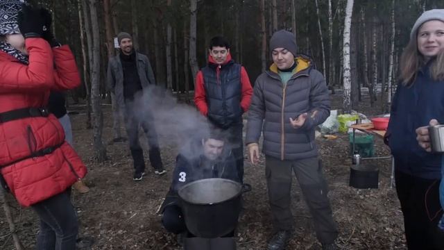 Как  приготовить плов с курицей?  Рецепт  плова в казане на костре в походе  Пошаговый рецепт плова
