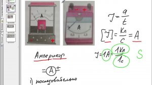Сила тока  Амперметр 8 класс
