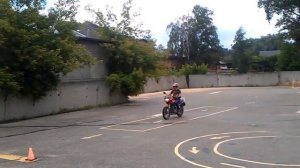 Сдача на права ( мотоцикл )