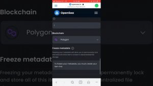 Как создать свою NFT⚡️на телефоне за 3 минут на площадке OpenSea!