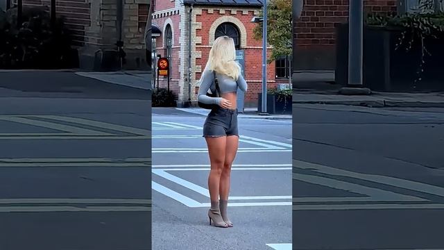 Beautiful Street Fashion Outfits Style #shorts