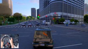 Benefactor Dubsta 2022 - Realistic Driving GTA 5 - Steering Wheel + Shifter Logitech G29