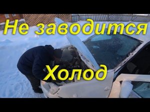 Холод. Автомобиль не заводится. Отдал машину в сервис для установки предпускового подогревателя.