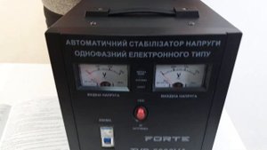 Стабилизаторы напряжения Forte TVR и TDR - обзор модельного ряда