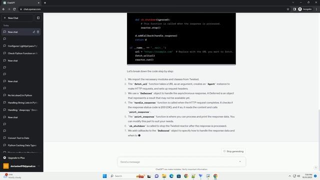 Good way to write a lightweight client function to be imported Twisted Python смотреть онлайн