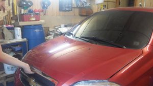 Газовые упоры капота AVEO T250