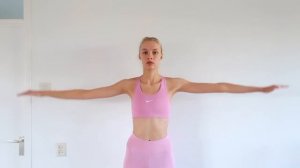Lean & slim model arms workout - 7,5 minutes / Nina Dapper
