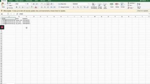 Creating a CSV File using Excel