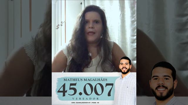 4️⃣5️⃣0️⃣0️⃣7️⃣ - MATHEUS MAGALHÃES - Vereador