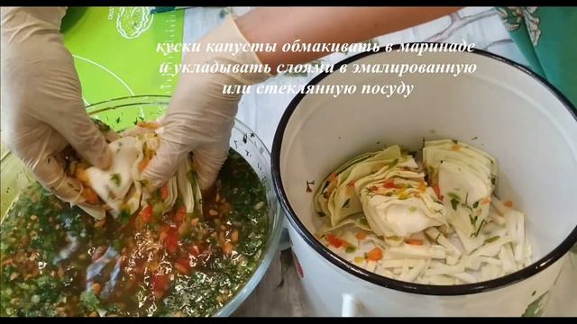Это САМАЯ ВКУСНАЯ ОСТРАЯ КВАШЕНАЯ КАПУСТА большими кусками. АВТОРСКИЙ РЕЦЕПТ. ГОТОВЛЮ КАЖДЫЙ ГОД...