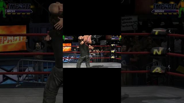 TNA Impact Video Game Abyss The Black Hole Slam #Shorts #Шортс #Abyss #BlackHoleSlam #TNAImpact