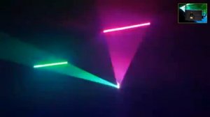 Лазерная реклама, Лазерный проектор для рекламы на зданиях Нальчик