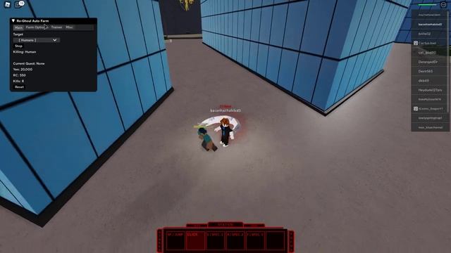 Roblox Ro-Ghoul OP Script Pastebin AUTOFARM & MORE смотреть онлайн