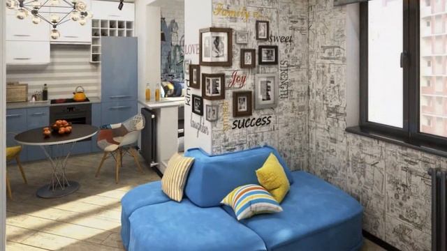 Дизайн 3 комнатной квартиры 60 кв м * С ценами на ремонт?? смотреть онлайн