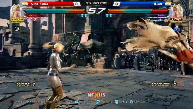 ShaktiShali Vs. Tejan (Top 16 - Losers Bracket) | TEKKEN Nexus #8 - Highlights смотреть онлайн