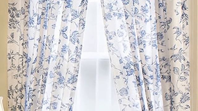 ЗАНАВЕСКИ С ЦВЕТОЧНЫМИ ПРИНТАМИ В ИНТЕРЬЕРЕ смотреть онлайн
