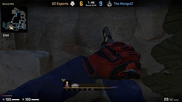 CS:GO POV Demo G2 m0NESY (25/17) vs TheMongolz (de_inferno) @ BLAST.tv Paris Major 2023 Challengers