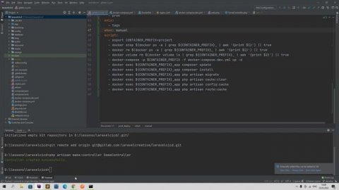 CI/CD в целом и CI/CD для laravel 9. Деплой в prod среду по тегу вручную. Gitlab cicd tag manual