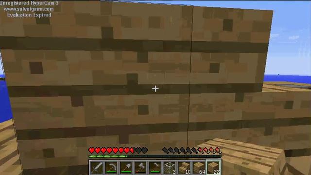 Let`s play Minecraft Океаническое приключение Начинаем строить дом #4 смотреть онлайн