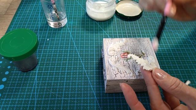 Декор шкатулки.Кракелюр.Декупаж.Дешево и сердито смотреть онлайн