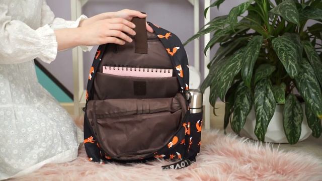 Рюкзак "Лисы" черный смотреть онлайн