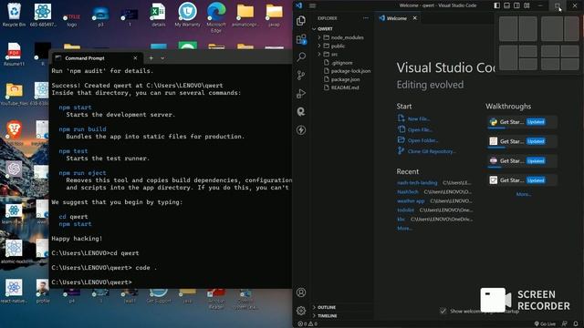 Creating a React App with Npm create-react-app : Step-by-Step Guide