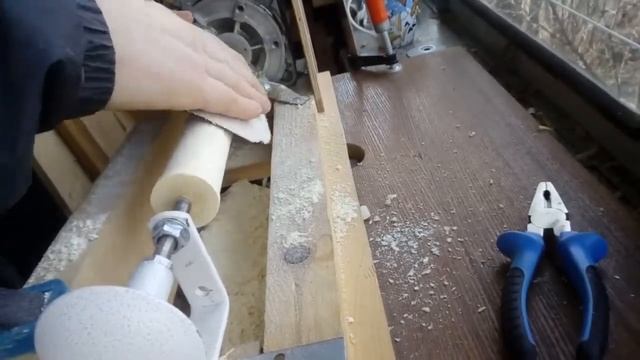 самодельный токарный , самый простой смотреть онлайн