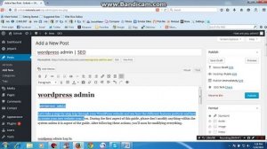 How to add a new post in wordpress admin