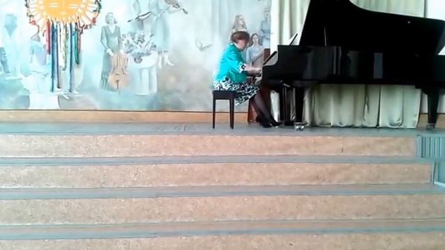 #IStepanovaBorovskaya plays Polka " A Little one" by I.Stepanova-Borovskaya смотреть онлайн