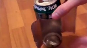 Как сделать мини печку из банки и свечи  самый простой лайфхак